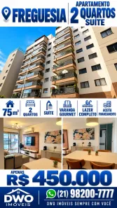 Apartamento com 2 Quartos à venda, 72m² no Freguesia (Jacarepaguá), Rio de Janeiro