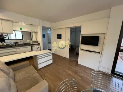 Flat com 1 Quarto para alugar, 40m² no Moema, São Paulo