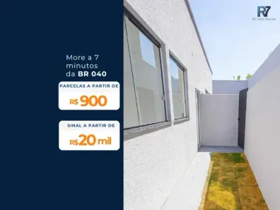 Casa com 2 Quartos à venda, 42m² no Porto Seguro, Ribeirão das Neves