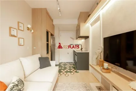 Flat com 1 Quarto para alugar, 27m² no Vila Nova Conceição, São Paulo