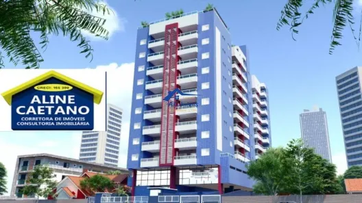 Apartamento com 1 Quarto à venda, 50m² no Guilhermina, Praia Grande