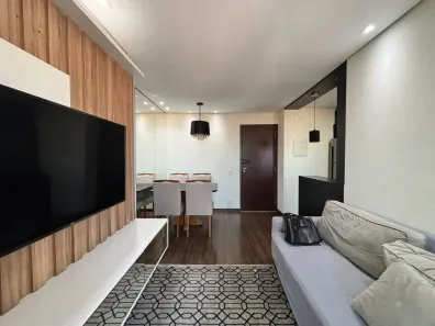 Apartamento com 2 Quartos para alugar, 51m² no Vila Curuçá, Santo André