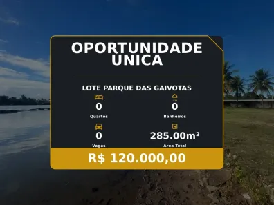 Lote/Terreno à venda, 285m² no Parque das Gaivotas, Serra