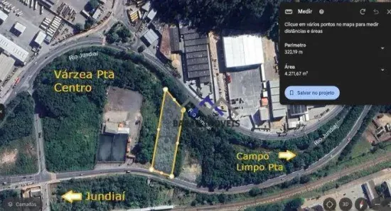 Lote/Terreno à venda, 4270m² no Área Industrial, Várzea Paulista