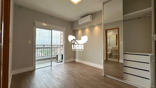 Apartamento com 3 Quartos para alugar, 96m² no Vila Scarpelli, Santo André
