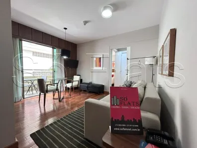 Flat com 1 Quarto para alugar, 40m² no Brooklin Paulista, São Paulo