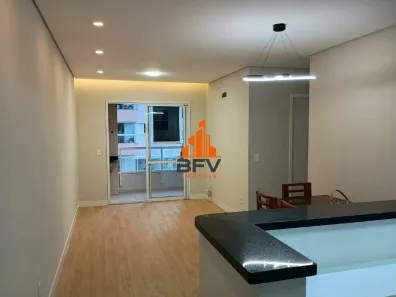 Apartamento com 3 Quartos para alugar, 77m² no Ponta da Praia, Santos