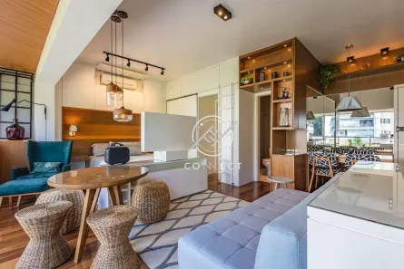 Apartamento com 1 Quarto à venda, 50m² no Tamboré, Santana de Parnaíba