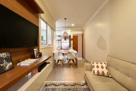 Apartamento com 2 Quartos à venda, 49m² no Vila Assunção, Santo André