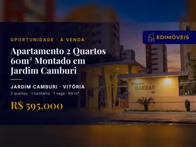 Apartamento com 2 Quartos à venda, 60m² no Jardim Camburi, Vitória