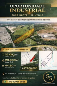 à venda, 32082m² no Zona Industrial Norte, Joinville