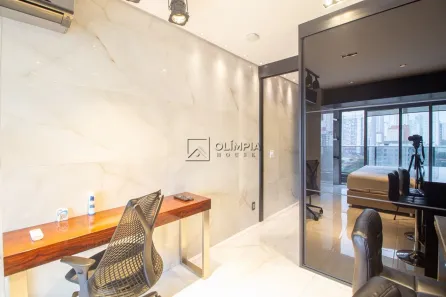 Apartamento com 1 Quarto para alugar, 45m² no Brooklin Paulista, São Paulo