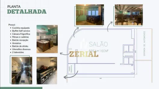 Ponto Comercial para alugar, 165m² no Santa Paula, São Caetano do Sul