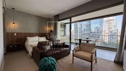 Apartamento com 1 Quarto para alugar, 61m² no Itaim Bibi, São Paulo