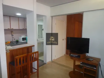 Flat com 1 Quarto para alugar, 37m² no Moema, São Paulo