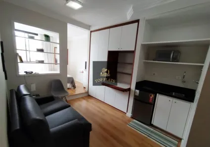 Flat com 1 Quarto para alugar, 30m² no Cerqueira César, São Paulo