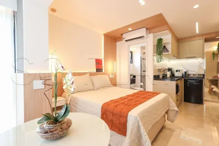 Flat com 1 Quarto à venda, 25m² no Brooklin Paulista, São Paulo