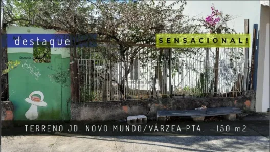 Lote/Terreno à venda, 150m² no Jardim Novo Mundo, Várzea Paulista