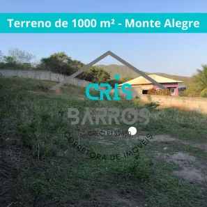 Lote/Terreno à venda, 1000m² no Porto do Carro, Cabo Frio