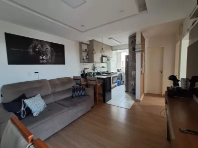 Apartamento com 2 Quartos para alugar, 51m² no Jardim Trevo, Limeira