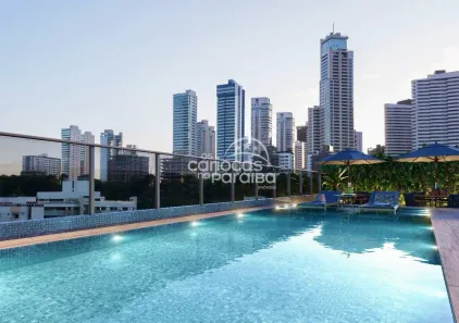 Apartamento com 1 Quarto à venda, 22m² no Cabo Branco, João Pessoa