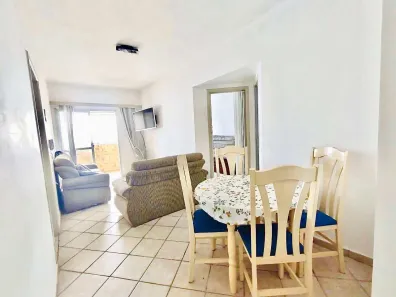 Apartamento com 1 Quarto para alugar, 51m² no Mirim, Praia Grande