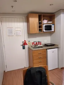 Flat com 1 Quarto para alugar, 28m² no Indianópolis, São Paulo