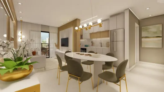Apartamento com 2 Quartos à venda, 73m² no Barreiros, São José