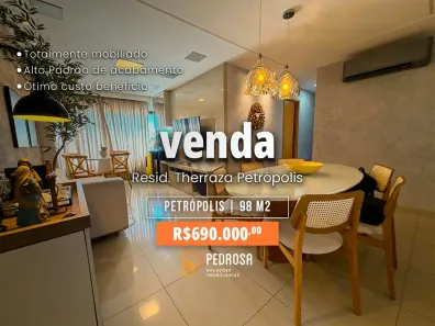Apartamento com 3 Quartos à venda, 98m² no Rocas, Natal