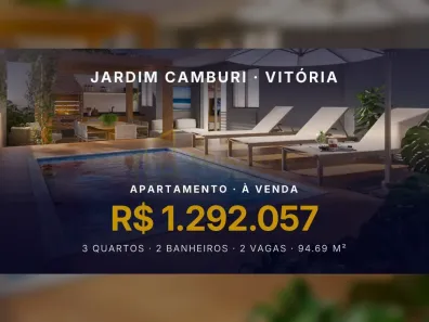 Apartamento com 3 Quartos à venda, 94m² no Jardim Camburi, Vitória