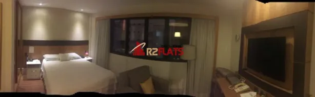 Flat com 1 Quarto para alugar, 30m² no Itaim Bibi, São Paulo