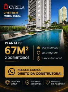 Apartamento com 2 Quartos à venda, 67m² no Vila Primavera, São Paulo