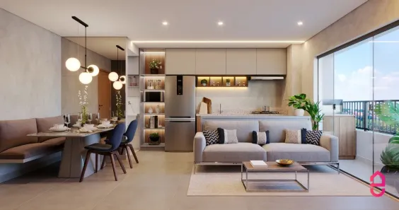Apartamento com 2 Quartos à venda, 70m² no Setor Pedro Ludovico, Goiânia