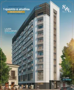 Apartamento com 1 Quarto à venda, 33m² no Saúde, Rio de Janeiro