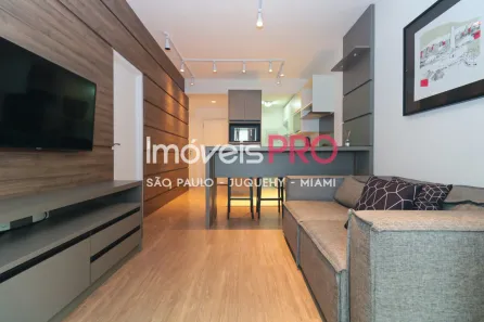 Apartamento com 1 Quarto para alugar, 61m² no Itaim Bibi, São Paulo