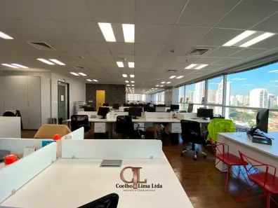Sala Comercial para alugar, 406m² no Jardim das Acácias, São Paulo