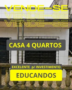 Casa com 4 Quartos à venda, 50m² no Educandos, Manaus