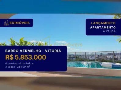 Apartamento com 4 Quartos à venda, 264m² no Barro Vermelho, Vitória
