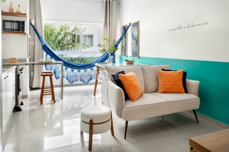 Apartamento com 1 Quarto para alugar, 37m² no Ribeirão da Ilha, Florianópolis