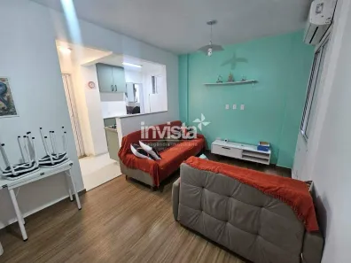 Apartamento com 1 Quarto à venda, 26m² no Gonzaga, Santos