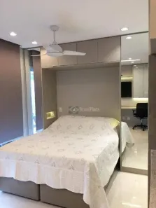 Flat com 1 Quarto para alugar, 42m² no Cidade Monções, São Paulo