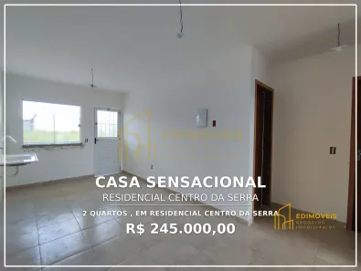 Casa com 2 Quartos à venda, 60m² no Residencial Centro da Serra, Serra