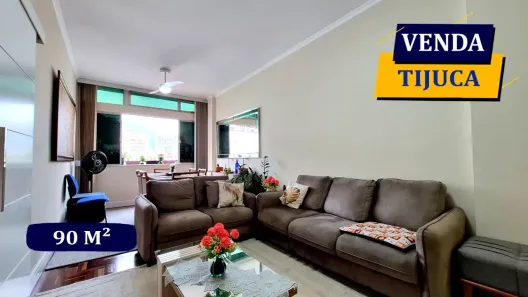 Apartamento com 3 Quartos à venda, 90m² no Tijuca, Rio de Janeiro