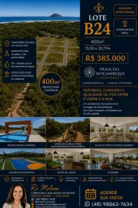 Lote/Terreno à venda, 400m² no São João do Rio Vermelho, Florianópolis