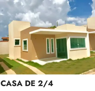 Casa de Condomínio com 2 Quartos à venda, 69m² no Nova Abrantes (Abrantes), Camaçari