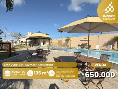 Casa com 3 Quartos à venda, 135m² no Parque das Nações, Parnamirim