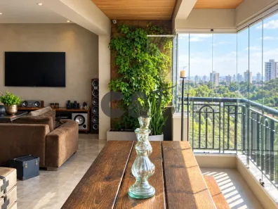 Apartamento com 3 Quartos para alugar, 185m² no Santo Amaro, São Paulo