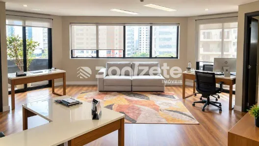 Sala Comercial para alugar, 52m² no Vila Assunção, Santo André