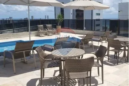 Flat com 1 Quarto à venda, 21m² no Boa Viagem, Recife