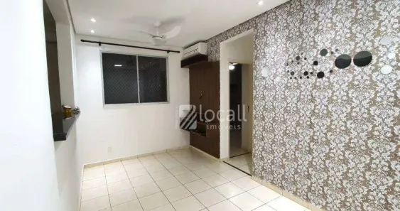 Apartamento com 2 Quartos para alugar, 45m² no Rios di Itália, São José do Rio Preto